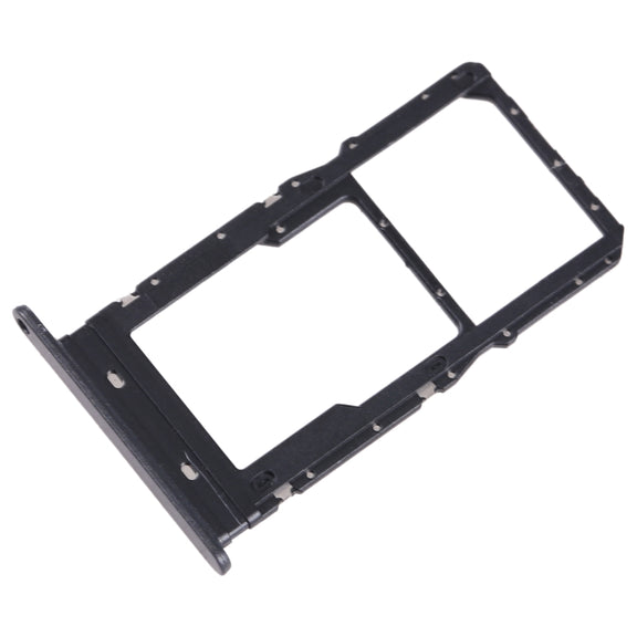 For T-Mobile Revvl 6 Pro 5G SIM Card Tray + Micro SD Card Tray(Grey)
