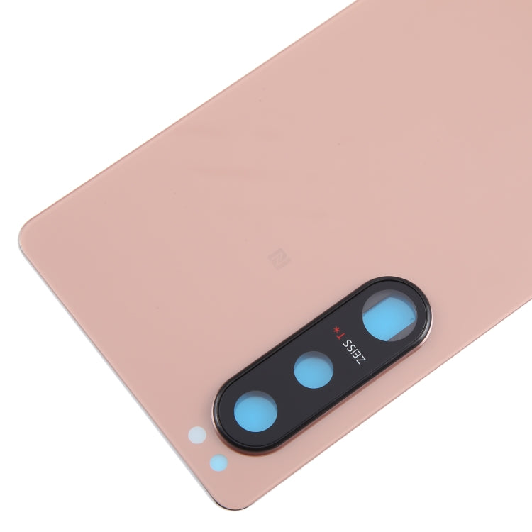 For Sony Xperia 5 III Original Battery Back Cover with Camera Lens Cover(Pink) - Back Cover by PMC TechLife | Online Shopping South Africa | PMC TechLife