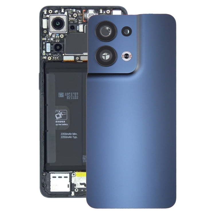 For OPPO Reno8 5G Original Battery Back Cover with Camera Lens Cover(Black) - free shipping - PMC TechLife - Order now!