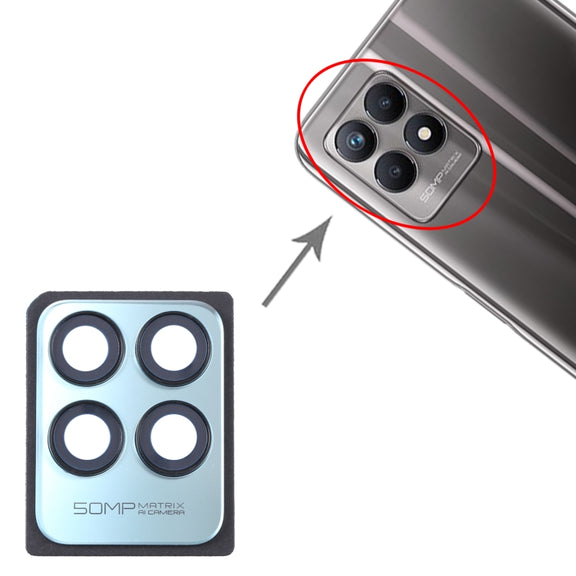 For Realme 8i Original Camera Lens Cover (Green)