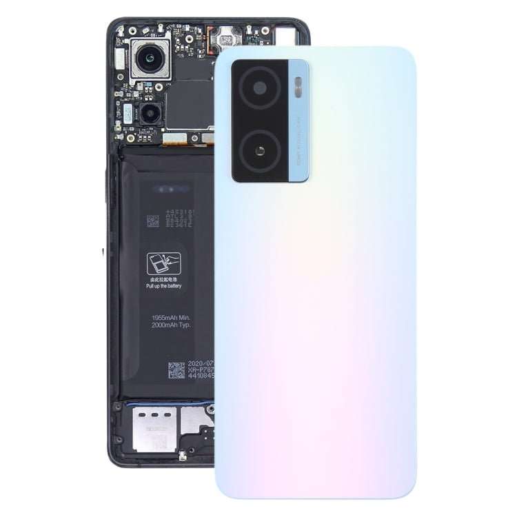 For OnePlus Nord N20 SE Original Battery Back Cover with Camera Lens Cover(Blue) - Back Cover by PMC TechLife | Online Shopping South Africa | PMC TechLife