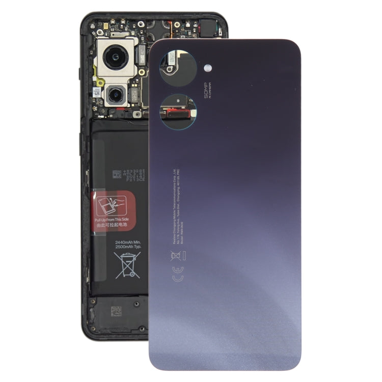 For Realme 10 Original Battery Back Cover(Black) - Back Cover by PMC TechLife | Online Shopping South Africa | PMC TechLife | Buy Now Pay Later Mobicred