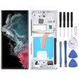 For Samsung Galaxy S22 Ultra 5G SM-S908B EU Edition 6.78 inch OLED  LCD Screen Digitizer Full Assembly with Frame(Silver) - free shipping - PMc TechLife - Order now!