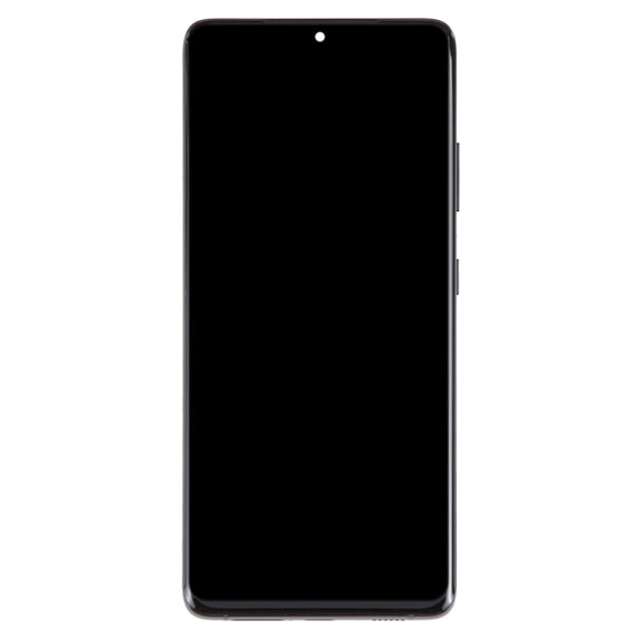 OLED LCD Screen For Samsung Galaxy S21 Ultra 5G SM-G998B Digitizer Full Assembly with Frame, Display Size: 6.78 inch(Black)