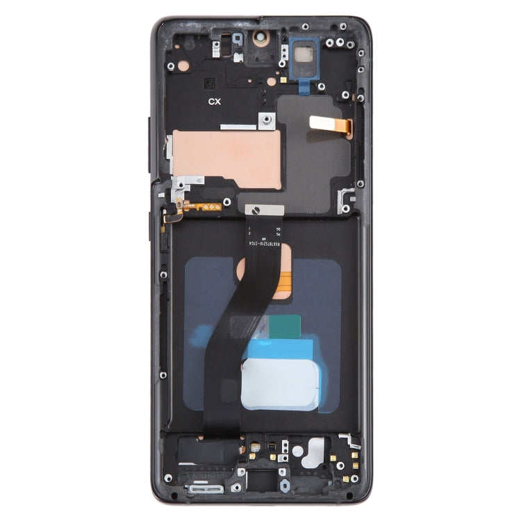 OLED LCD Screen For Samsung Galaxy S21 Ultra 5G SM-G998B Digitizer Full Assembly with Frame, Display Size: 6.78 inch(Black) - free shipping - PMC Jewellery - Order now!