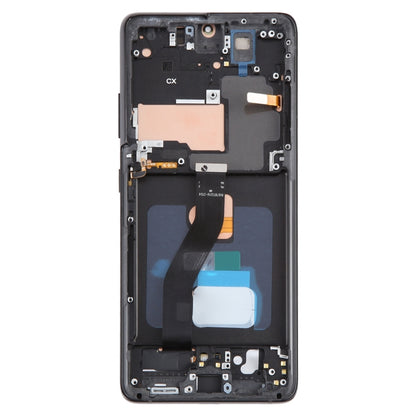 OLED LCD Screen For Samsung Galaxy S21 Ultra 5G SM-G998B Digitizer Full Assembly with Frame, Display Size: 6.78 inch(Black) - free shipping - PMC Jewellery - Order now!