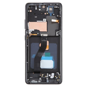 OLED LCD Screen For Samsung Galaxy S21 Ultra 5G SM-G998B Digitizer Full Assembly with Frame, Display Size: 6.78 inch(Black)