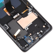 OLED LCD Screen For Samsung Galaxy S21 Ultra 5G SM-G998B Digitizer Full Assembly with Frame, Display Size: 6.78 inch(Black)