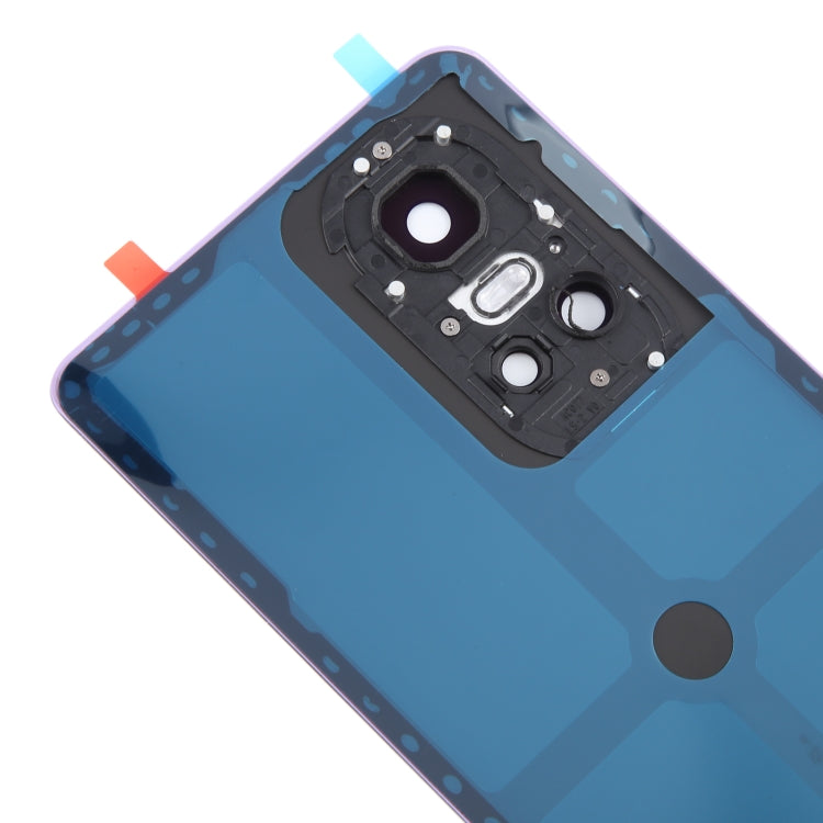 For OPPO Reno10 Pro Global Original Battery Back Cover with Camera Lens Cover(Purple) - Back Cover by PMC TechLife | Online Shopping South Africa | PMC TechLife | Buy Now Pay Later Mobicred