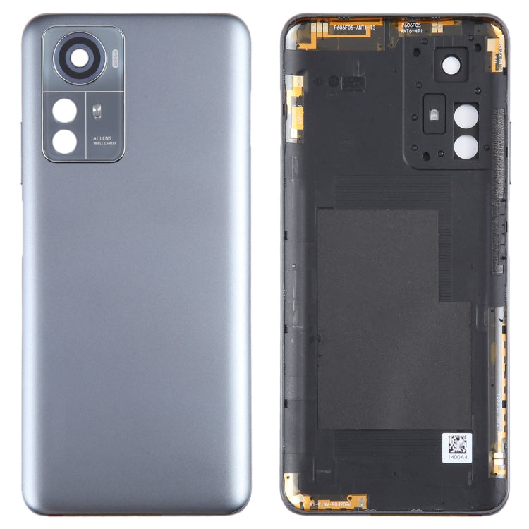 For ZTE Blade A72S A7050 Battery Back Cover(Black) - For ZTE by PMC TechLife | Online Shopping South Africa | PMC TechLife