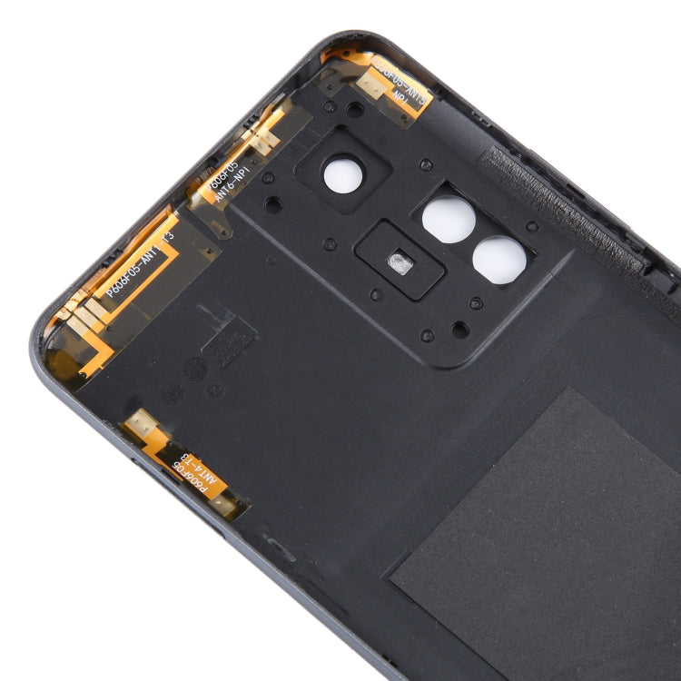 For ZTE Blade A72S A7050 Battery Back Cover(Black)