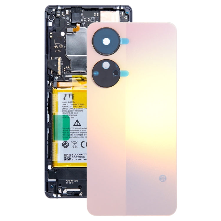 For ZTE Voyage 40 Pro+ Battery Back Cover(Pink) - For ZTE by PMC TechLife | Online Shopping South Africa | PMC TechLife