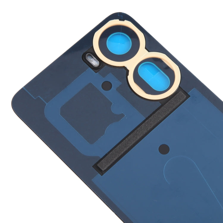 For ZTE Blade V40 Design Battery Back Cover(Blue) - For ZTE by PMC TechLife | Online Shopping South Africa | PMC TechLife