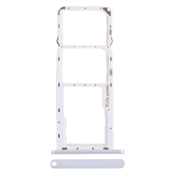 For Nokia G20 Original SIM + SIM + Micro SD Card Tray (Silver)