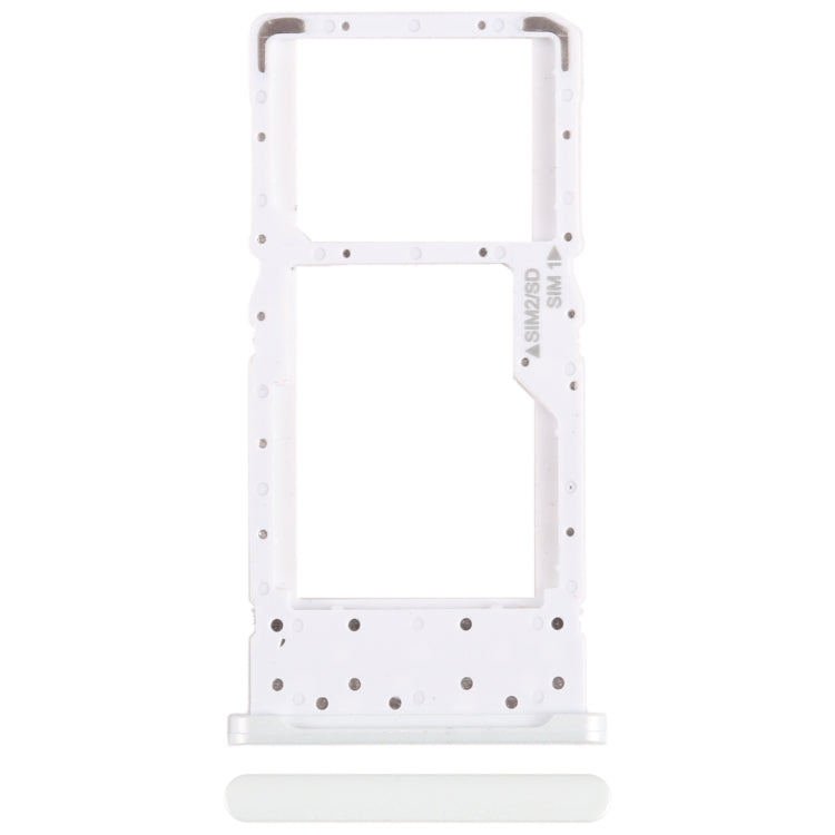 For Nokia X20 Original SIM + SIM / Micro SD Card Tray (White) - Card Tray by PMC TechLife | Online Shopping South Africa | PMC TechLife