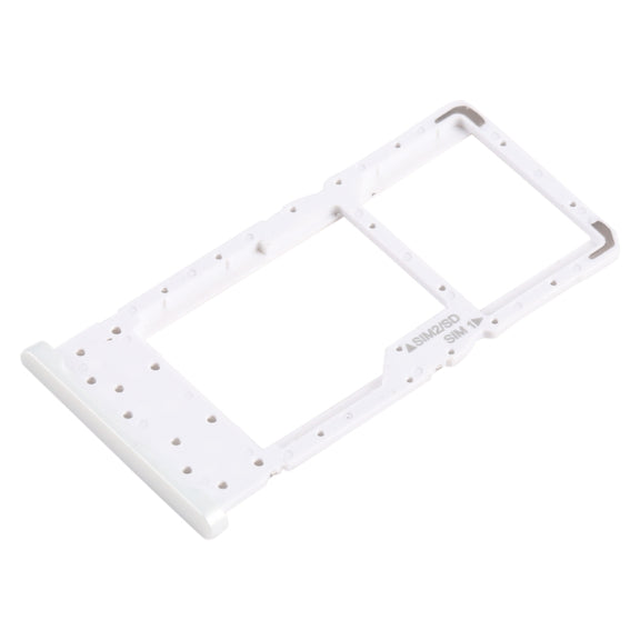 For Nokia X20 Original SIM + SIM / Micro SD Card Tray (White)