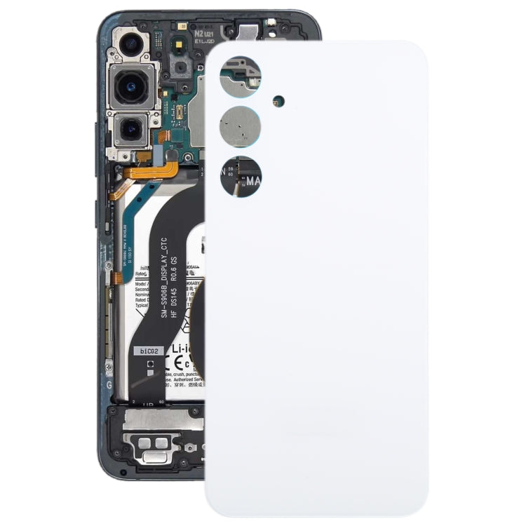 For Samsung Galaxy S23 FE SM-S711B Battery Back Cover(White) - free shipping - PMc TechLife - Order now!