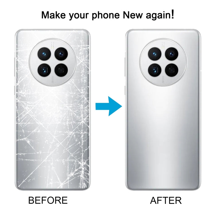 For Huawei Mate 50 Battery Back Cover(Black) - Back Cover by PMc TechLife | Online Shopping South Africa | PMc TechLife | Buy Now Pay Later Mobicred