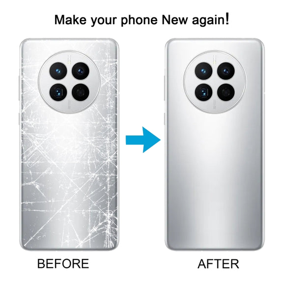 For Huawei Mate 50 Battery Back Cover(Black)