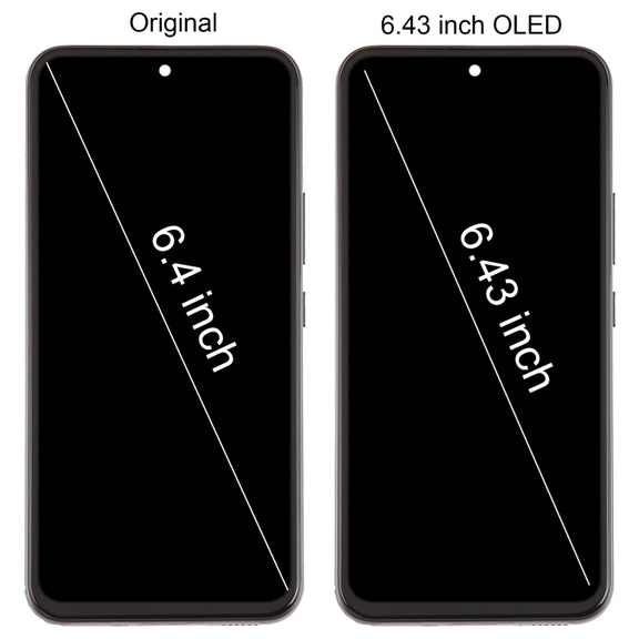 For Samsung Galaxy A54 5G SM-A546 6.43 inch OLED LCD Screen Digitizer Full Assembly with Frame