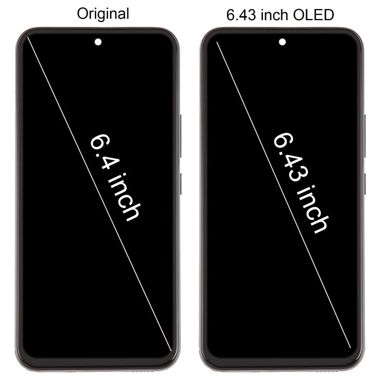 For Samsung Galaxy A54 5G SM-A546 6.43 inch OLED LCD Screen Digitizer Full Assembly with Frame