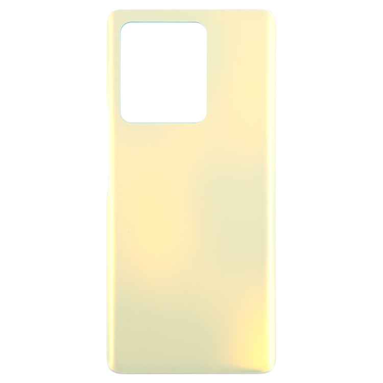 For vivo S16 OEM Glass Material Battery Back Cover(Yellow) - Back Cover by PMC TechLife | Online Shopping South Africa | PMC TechLife | Buy Now Pay Later Mobicred