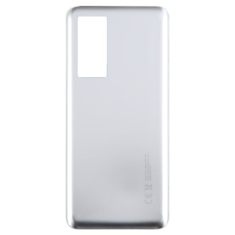 For Xiaomi 12T Pro OEM Glass Material Battery Back Cover(White) - Back Cover by PMC TechLife | Online Shopping South Africa | PMC TechLife | Buy Now Pay Later Mobicred
