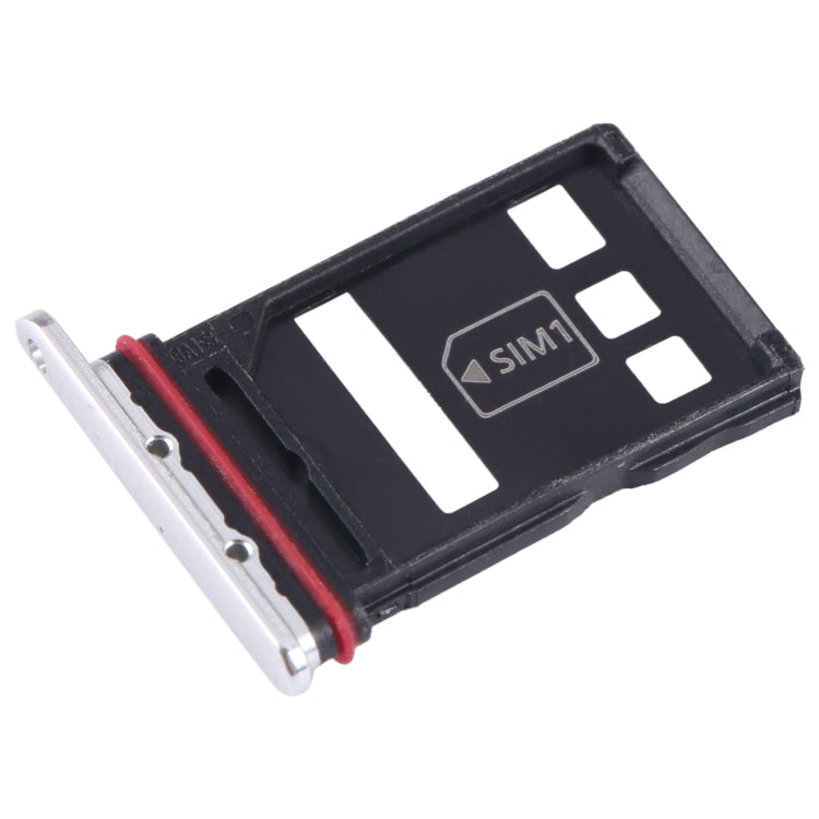 For Huawei P50E SIM + NM Card Tray (Silver) - Card Socket by PMc TechLife | Online Shopping South Africa | PMc TechLife | Buy Now Pay Later Mobicred