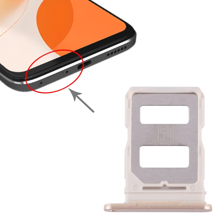 For Huawei nova Y91 SIM Card Tray (Gold) - Card Socket by PMc TechLife | Online Shopping South Africa | PMc TechLife | Buy Now Pay Later Mobicred