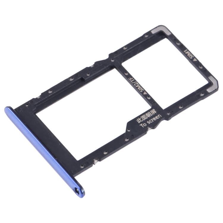 For Huawei Maimang 11 SIM + SIM / Micro SD Card Tray (Blue) - Card Socket by PMc TechLife | Online Shopping South Africa | PMc TechLife | Buy Now Pay Later Mobicred