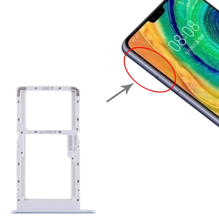 For Huawei Enjoy 60 SIM + SIM / Micro SD Card Tray (Blue) - Card Socket by PMc TechLife | Online Shopping South Africa | PMc TechLife | Buy Now Pay Later Mobicred