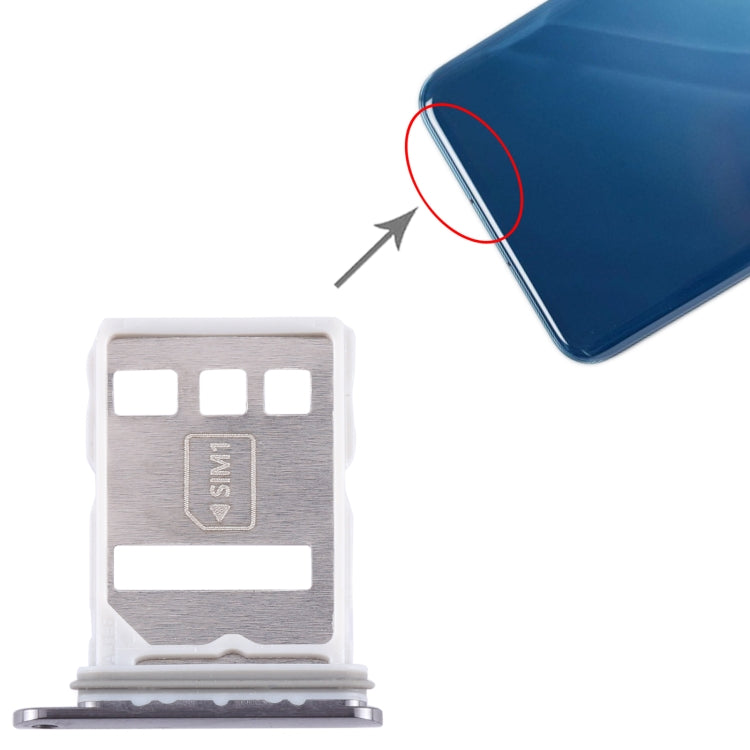 For Huawei P60 Art SIM + NM Card Tray (Black) - Card Socket by PMc TechLife | Online Shopping South Africa | PMc TechLife | Buy Now Pay Later Mobicred