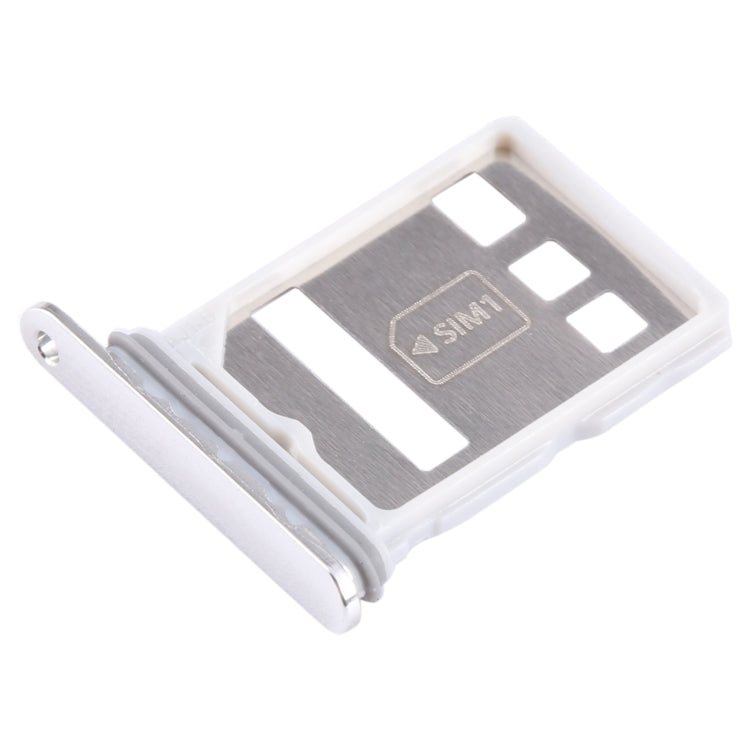 For Huawei P60 Art SIM + NM Card Tray (Silver) - Card Socket by PMc TechLife | Online Shopping South Africa | PMc TechLife | Buy Now Pay Later Mobicred