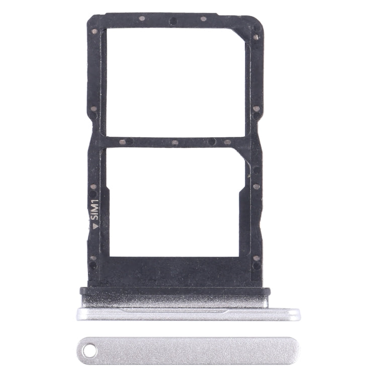 For Huawei nova 10 Youth SIM + SIM Card Tray (Silver) - Card Socket by PMc TechLife | Online Shopping South Africa | PMc TechLife | Buy Now Pay Later Mobicred