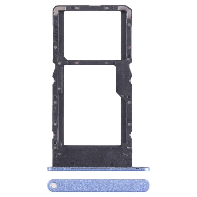 For Huawei Enjoy 50Z SIM + SIM / Micro SD Card Tray (Blue) - Card Socket by PMc TechLife | Online Shopping South Africa | PMc TechLife | Buy Now Pay Later Mobicred