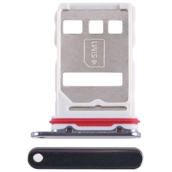 For Huawei Mate 50 Pro SIM Card Tray (Black)