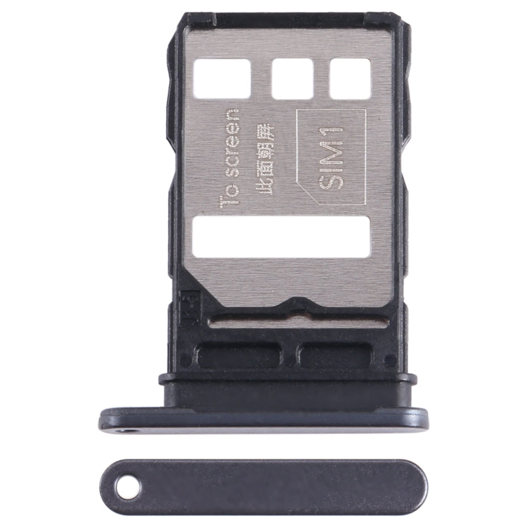 For Honor 60 Pro SIM + SIM Card Tray (Black) - Card Socket by PMc TechLife | Online Shopping South Africa | PMc TechLife | Buy Now Pay Later Mobicred