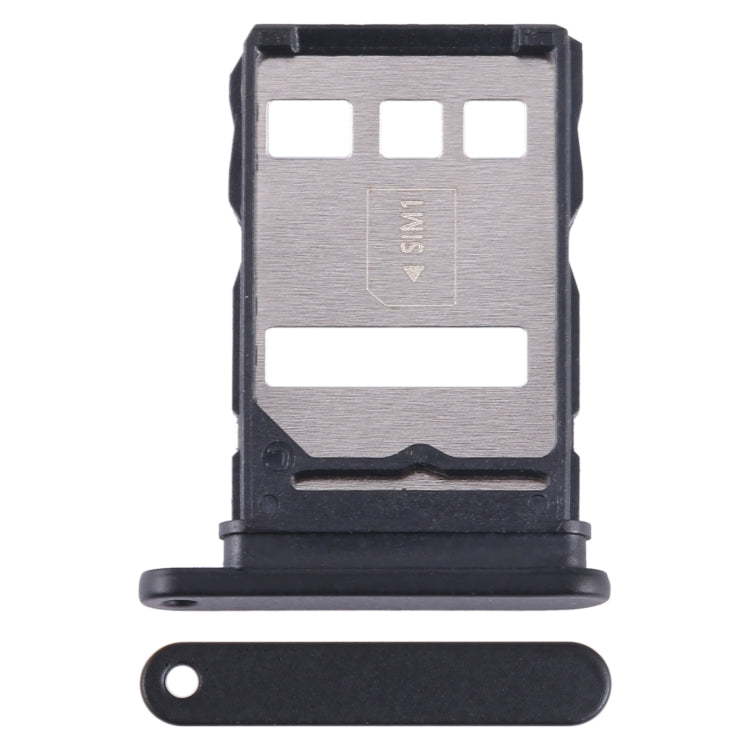For Honor Play 5T Pro SIM Card Tray (Black) - Card Socket by PMc TechLife | Online Shopping South Africa | PMc TechLife | Buy Now Pay Later Mobicred
