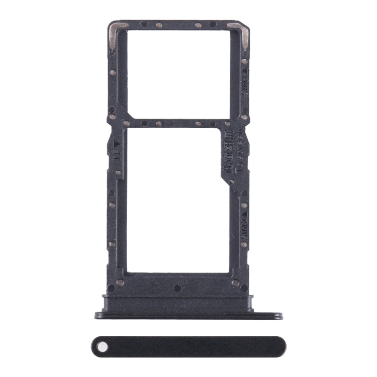 For Honor X5 Plus SIM + SIM / Micro SD Card Tray (Black) - Card Socket by PMc TechLife | Online Shopping South Africa | PMc TechLife | Buy Now Pay Later Mobicred
