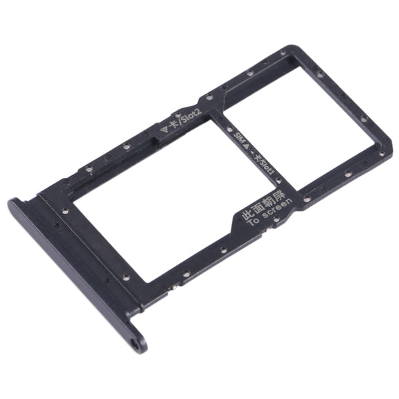 For Honor Play 20A SIM + SIM / Micro SD Card Tray (Black)