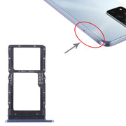 For Honor Play 20A SIM + SIM / Micro SD Card Tray (Blue)