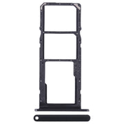 For Honor 10X Lite SIM + SIM + Micro SD Card Tray (Black)