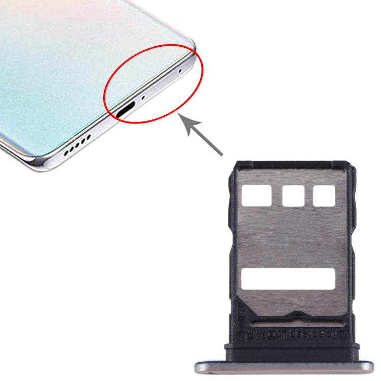 For Honor X50 SIM Card Tray (Gold) - Card Socket by PMc TechLife | Online Shopping South Africa | PMc TechLife | Buy Now Pay Later Mobicred