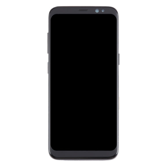 For Samsung Galaxy S8 SM-G950 TFT LCD Screen Digitizer Full Assembly with Frame (Black)