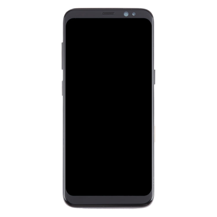 For Samsung Galaxy S8 SM-G950 TFT LCD Screen Digitizer Full Assembly with Frame (Black)