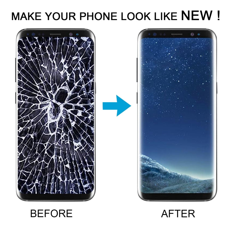 For Samsung Galaxy S8 SM-G950 TFT LCD Screen Digitizer Full Assembly with Frame (Black) - free shipping - PMc TechLife - Order now!