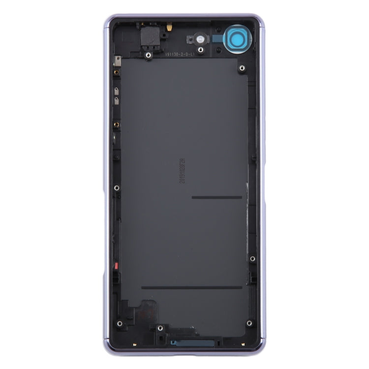 For Sony Xperia Ace Original Battery Back Cover with Camera Lens Cover(Purple) - Back Cover by PMC TechLife | Online Shopping South Africa | PMC TechLife