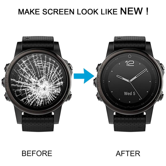 For Garmin Fenix 5S Original LCD Screen with Digitizer Full Assembly(Silver)