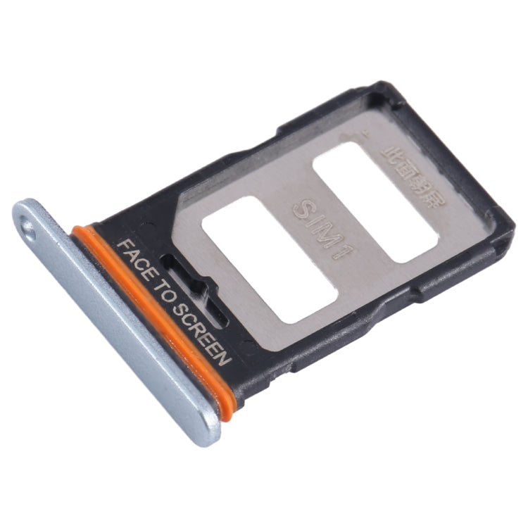 For Xiaomi Redmi Note 12 Turbo SIM Card Tray + SIM Card Tray (Silver) - Card Tray by PMC TechLife | Online Shopping South Africa | PMC TechLife