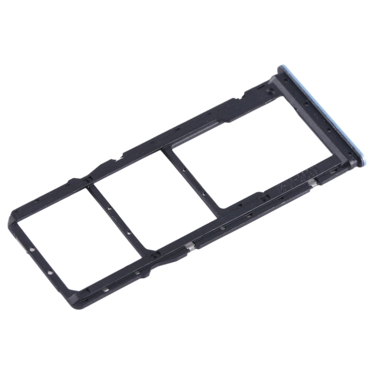 For Xiaomi Redmi Note 12s SIM Card Tray + SIM Card Tray + Micro SD Card Tray (Blue) - Card Tray by PMC TechLife | Online Shopping South Africa | PMC TechLife
